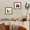 ZBEIVAN 12x12 White Picture Mats with Core Bevel Cut Frame