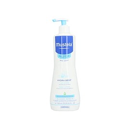 Mustela Hydra Bebe loción corporal hidratante diaria para la piel normal, con perseosa natural aguacate, Nuevo empaque, 25.35 fl. oz.