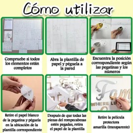 Vinilo Decorativos Pared Para Familia Arbol De Fotos Sticker                                                                                          