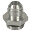Derale 59108 -8AN x 5/8"-18 Aluminum Adapter Fitting, Silver