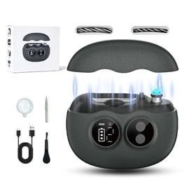 Electric Nail Clipper, 3 in 1 Electric Nail Clippers with Interchangeable Heads, Built-in Magnifier, Dual Polishing Modes, LCD Display, Debris Storage