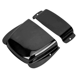 Cubierta del puente de pastilla, cubierta protectora de bajos de aleación de zinc para bajo eléctrico(negro)