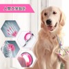 犬用グルーミングはさみ 犬用グルーミングはさみキット ペットトリミングセット ハサミ ペット用 鋭くて丈夫なペットグルーミングはさみ 犬と猫用 ストレートバサミ/カーブバサミ/長い 短い毛用 (ピンク)