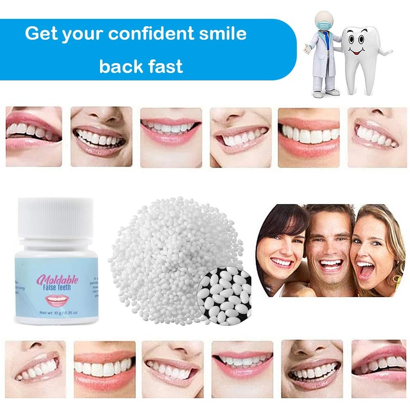 Temporary Teeth Repair Kit - Teeth replacement kit for temporary