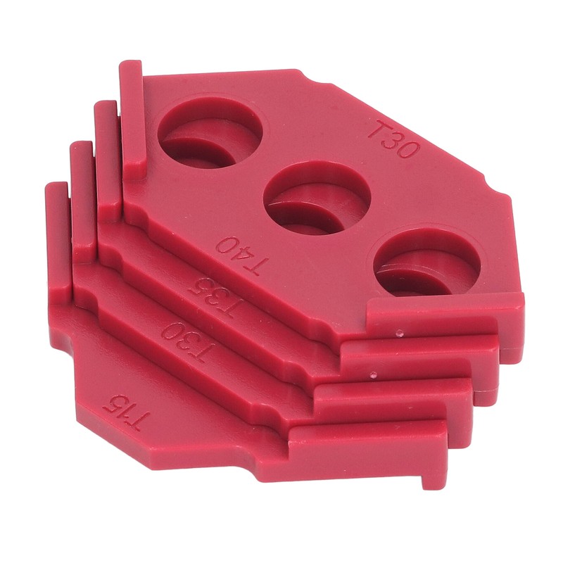 4PCS C Corner Templates Woodworking Router Trimmer Template Straight Bevel