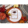 Touchdown Turkey Platter Thanksgiving Party Invitations, 4 Pack 5x7 Fill