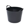 Whitefurze 14L Flexible Tub - Black
