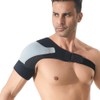 RUNZI Shoulder Stability Brace Adjustable Shoulder Support with Pressure Pad,