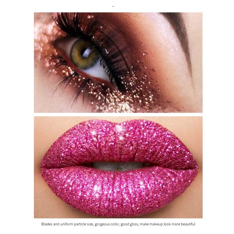 Mysense 30 Colors Glitter Eyeshadow Palette,Party Diamond Pressed Pighmented Mineral