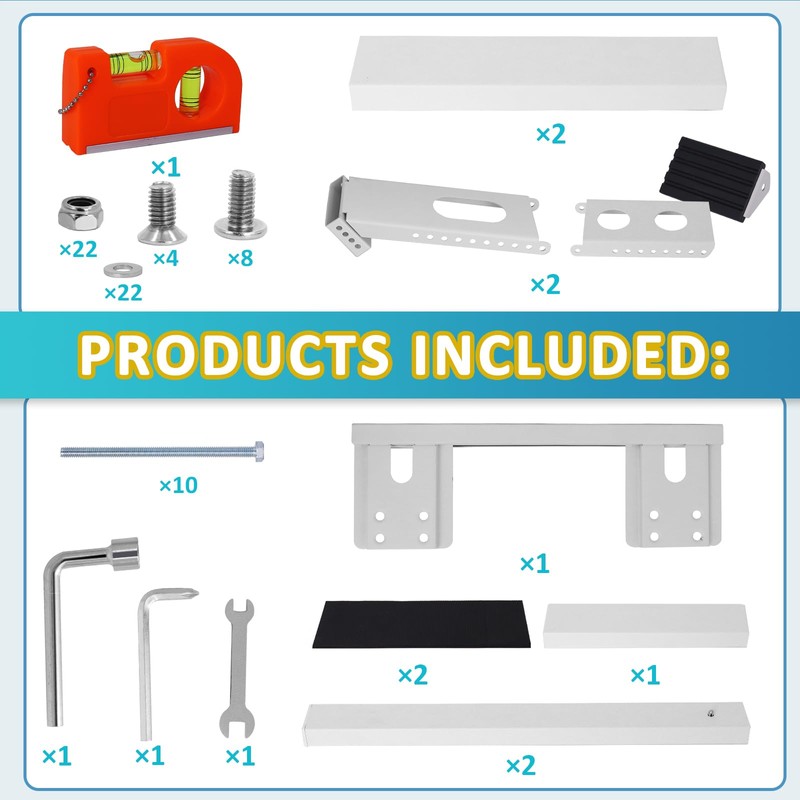 Window Air Conditioner Support Bracket - Universal No-Drilling AC Bracket