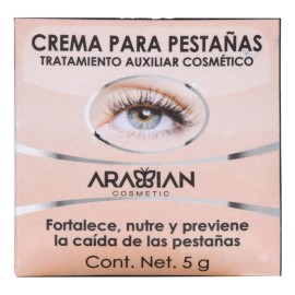 Crema Natural Crecimiento De Pestañas +cepillo Fortalecedor