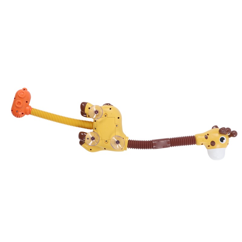 Baby Bath Toys with Shower Head Angle Adjustable Animal Shape