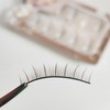 CLEAREYELASH Brown False Eyelashes Natural 3D 3D Matsueku 5 Pairs