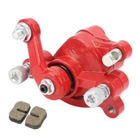 Akozon Pinza de Freno de Disco, Pinza de Freno de Disco Trasero con 2 Pastillas de Freno de Repuesto de Aleación de Acero para Motovox MBX10 MBX11 MBX12 Mini ATV Moto MM-B80 Scooter Dirt Pocket Bike G