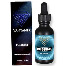 Vantanex RU-58841 8% Extra Strength Topical Hair Regrowth Solution