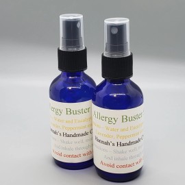 Homemade Allergy Spray - Peppermint Eucalyptus, Rosemary, and Lavender Essential oil