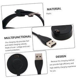 Gatuida Fenix 5s Compatible Charging Cable Waterproof Magnetic Cable Data Sync Portable Dock Durable