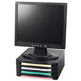 Exponent 56208 Computer Monitor Stand, Black, 1 Unit/Box