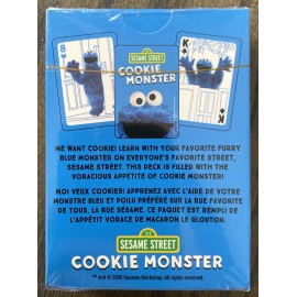 Sesame Street Cookie Monster Playing Cards
