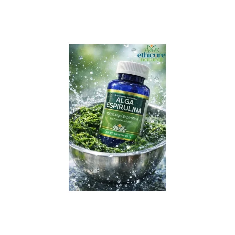 Ethicure Natural Lab Alga Espirulina Capletas