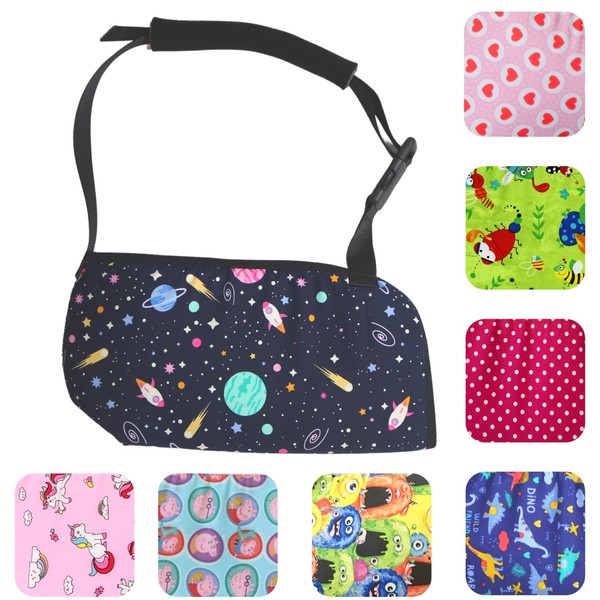 Solace Bracing Children's Padded Sling (8 Fun Designs) - British