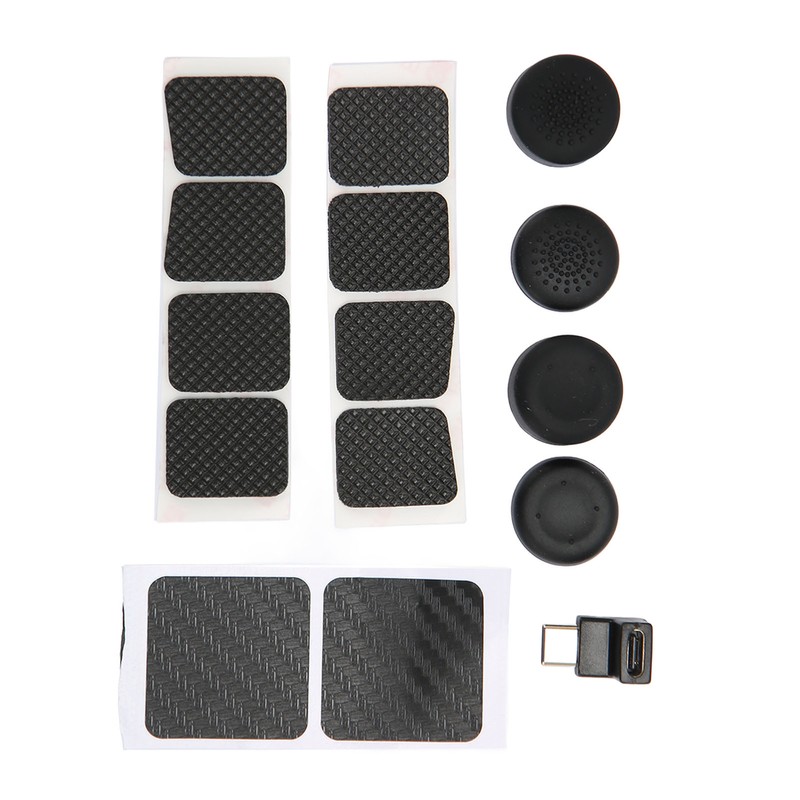 Back Button Enhancement Set Silicone Thumb Grip Caps Touchpad Protect