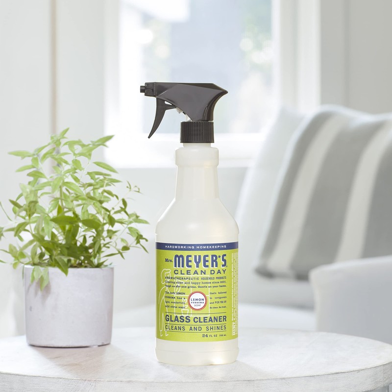 MRS. MEYER'S CLEAN DAY Mirror & Window Cleaner, Great for