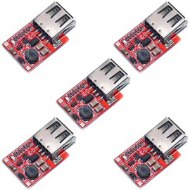 RUNCCI-YUN DC 0.9-5V to 5V USB Voltage Converter Power Supply Module Step Up Power Supply Module Pack of 5
