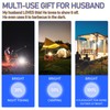 Neporal LITE Emergency Rechargeable Light Bulbs A19, Light Up to