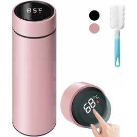 Patagonia Home Termo Digital Inteligente De Acero Inoxidable 500ml.