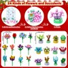Advent Calendar 2025 Building Block Flowers for Kids, 24 Days