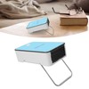 Mini Heater Fast Heating Low Noise Miniwatt Blue Portable Desk