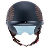 VCOROS Half Helmet Motorcycle DOT Approved Open Face Helmet F07