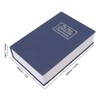 Dictionary Coin Piggy Bank Stainless Steel Realistic Lockable Book Safe