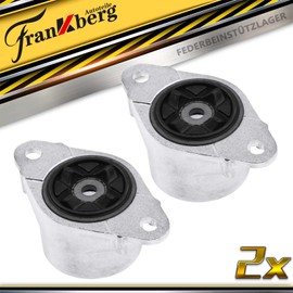 Frankberg 2 x Rear Suspension Strut Support Bearings Compatible with B-Max JK Ecosport Fiesta VI CB1 CCN Tourneo Courier Transit Courier 2 DE DH 2009-2019 8V5118A116AA