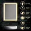 LED Bathroom Mirror Rectangle 24x32 Luxury Warm Light Vanity Premium