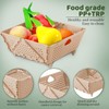 Collapsible Colanders and Strainers Plastic Collapsible Food Strainer for Kitchen