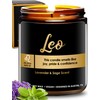 Leo Candle Zodiac, Leo Zodiac Candles, Leo Astrology Gifts for