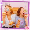 Copkim Donut Sunglasses for Kids Funny Donut Novelty Glasses for