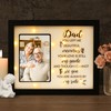 Sympathy Gift LED Shadow Box 4x6 Picture Frame - Memorial