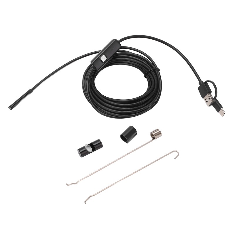 Endoscope 5.5mm 3 in 1 USB Borescope Camera IP67 Waterproof