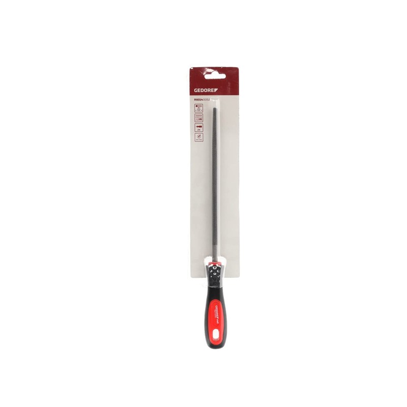 Gedore red triangular file., R93140052