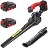 MZK Cordless Leaf Blower,20V Battery Powered Leaf Blower for Lawn