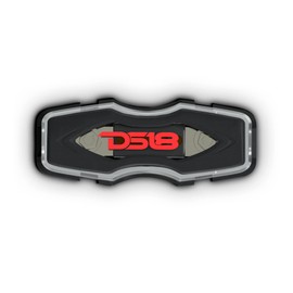 DS18 FHSANL200A Square ANL Fuse Holder with 200A Fuse, Connects to 1/0-4 GA Power Wire, Nickel Plated Contacts, Heat Resistant Base and Cover