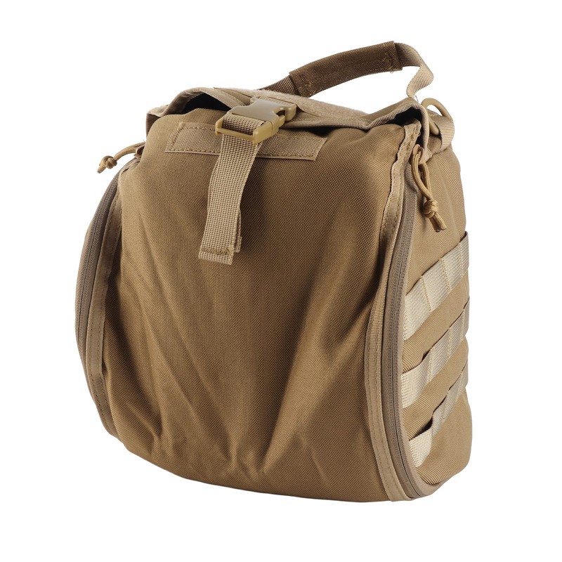 Helmet Bag 1000D Oxford Cloth Nylon Double Zippered Molle Accessories