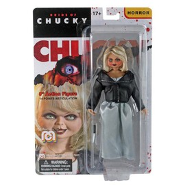 Mego Bride of Chucky Tiffany Action Figure 20cm, Multicolour, Standard, Cookie Padding Coin Purse H