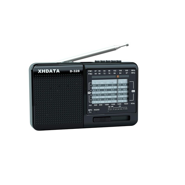 XHDATA D-328 Portable Radio MP3 Player Supports TF Card FM