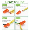 Tanbupu 255PCS Electrical Wire Cap Connectors Nuts Kit, Insulating Insert