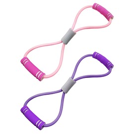 2 Pieces Of Tensioning Device, Fitness Training Tools, Yoga Elastic Band, Strength Training Equipment, Body Shaping And Chest Expansion Device.