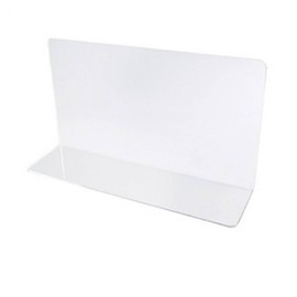(Small) Acrylic display stand, shelf divider, display, store display stand Holder 2ea
